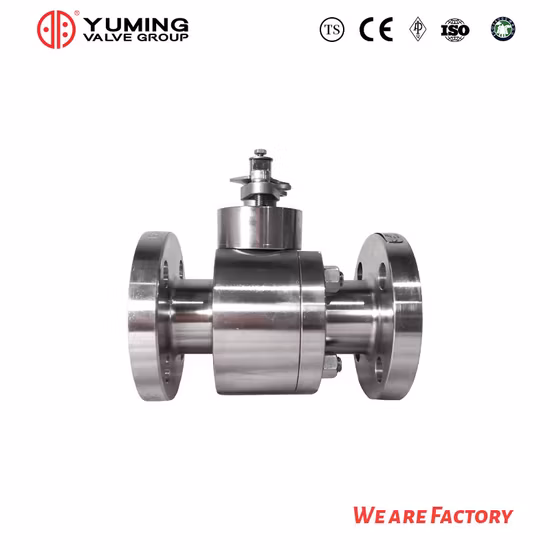 Carbon Steel Stainless Steel Flanged Full Bore and Reduced Bore Floating Trunnion Ball Valves